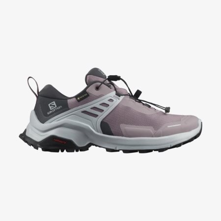Buty Trekkingowe Damskie Salomon X RAISE GORE-TEX Brązowe - PL 0-AKJH
